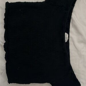 Brandy Melville Black Crop Top